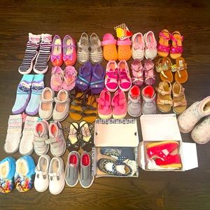 Size 6/7 Girls Shoes Lot